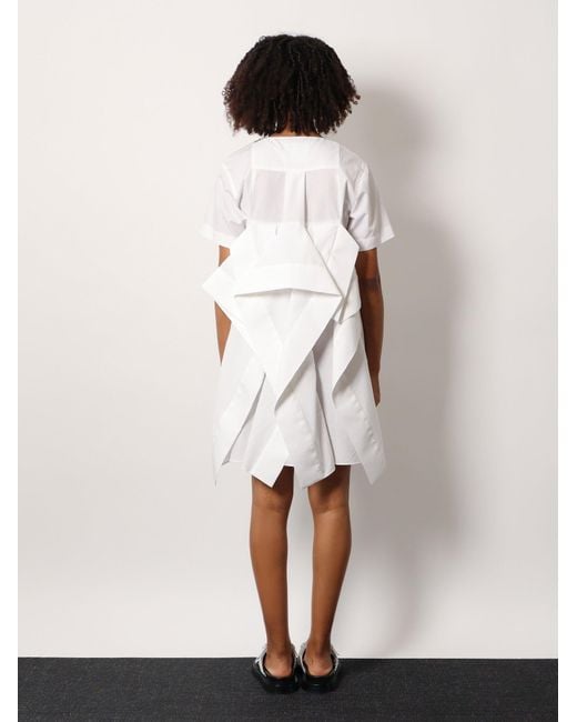Sacai White Dress