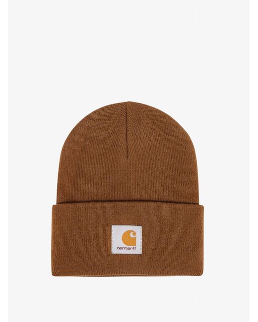 Cappello A Coste di Carhartt in Brown da Uomo
