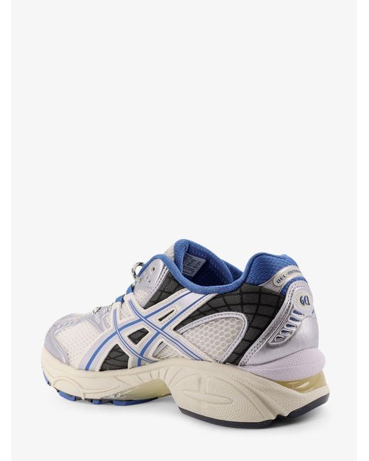 Asics White Gel Nimbus .1 Mesh Sneakers With Logo On The Side for men