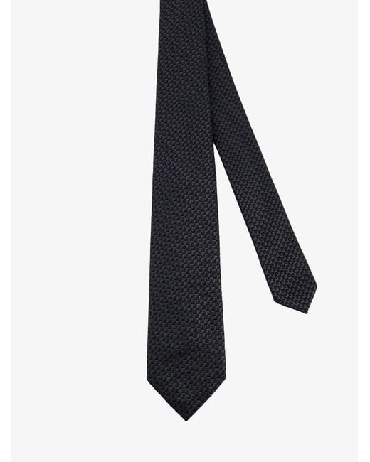 Kiton Black Ties Seta for men