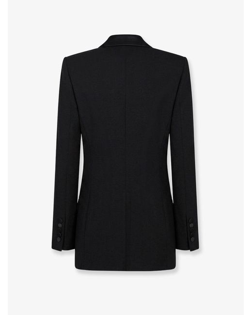 Tom Ford Black Wool Tuxedo Blazer