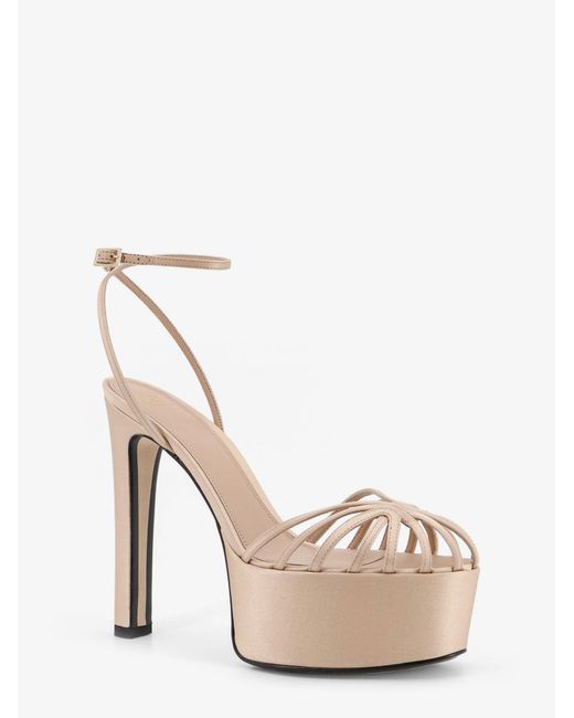 ALEVI Natural Eva Satin Sandals