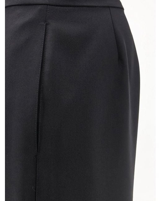 Gucci Black Light Wool Trousers
