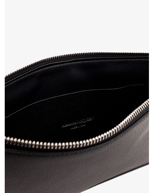 Clutch di McQueen in Black da Uomo