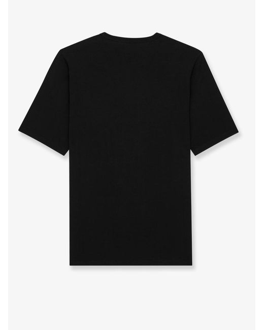 Saint Laurent Black Cotton T-Shirt for men