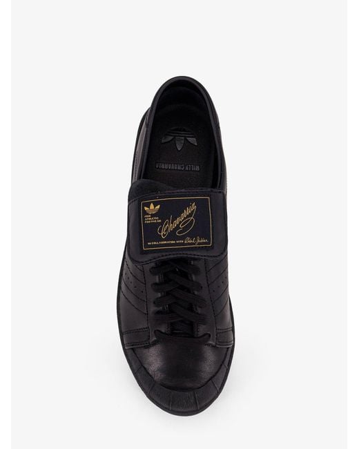 ADIDAS X WILLY CHAVARRIA Black Leather Sneakers for men