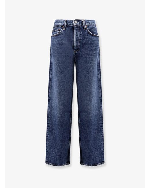 Agolde Blue Arc Regenerative Cotton Jeans