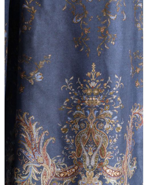 Zimmermann Blue Valiant Track Silk Trousers