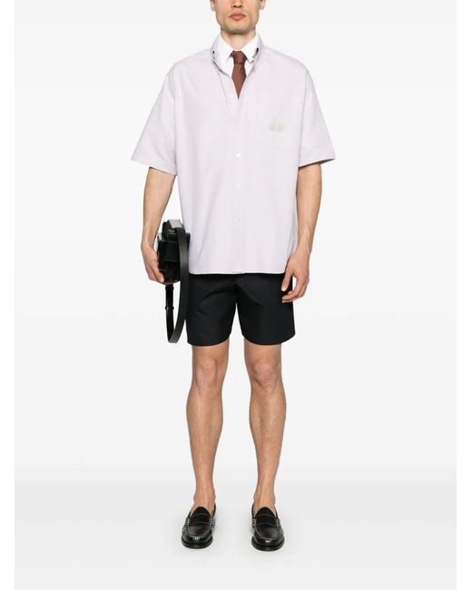 Camicia di Fendi in White da Uomo