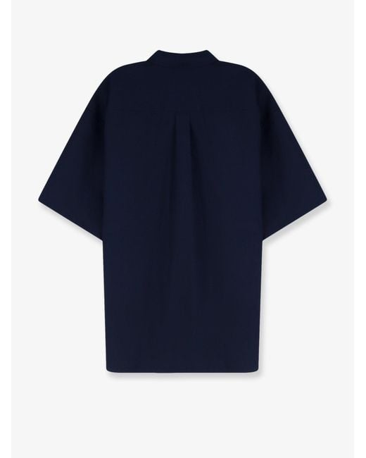 Loewe Blue Cotton Shirt for men