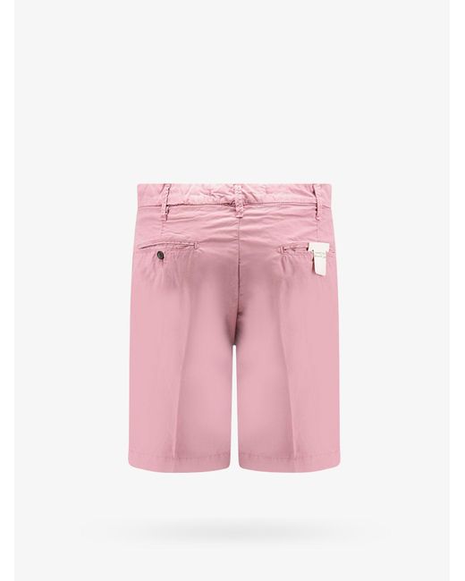 PERFECTION GDM Pink Bermuda Shorts for men