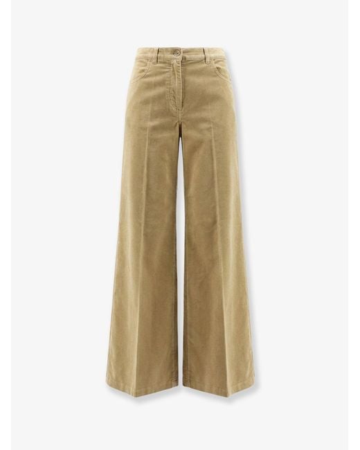Aspesi Natural Velvet Trousers