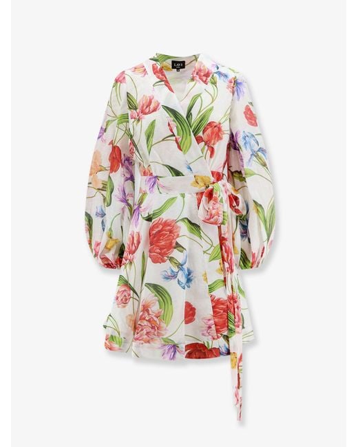 Lavi Women's White Ligea Ramié Dress