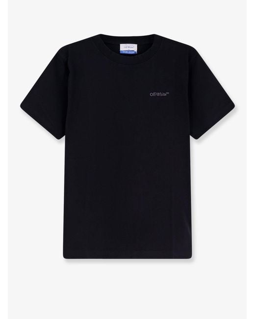 Off-White c/o Virgil Abloh Black Cotton T-Shirt for men