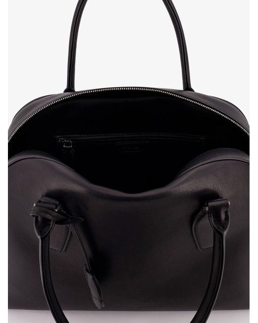 The Row Black India 12.00 Leather Handbag