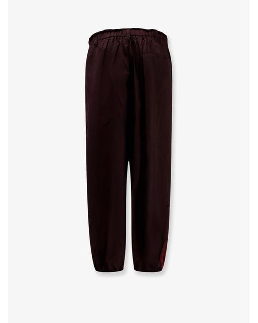 Y-3 Brown Nylon Trousers for men