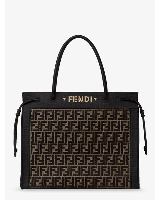 Fendi Black Magic Shopper Bag