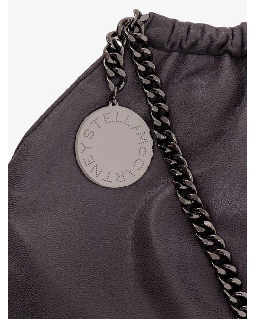 Stella McCartney Purple Falabella Shoulder Bag With Metal Drawstring