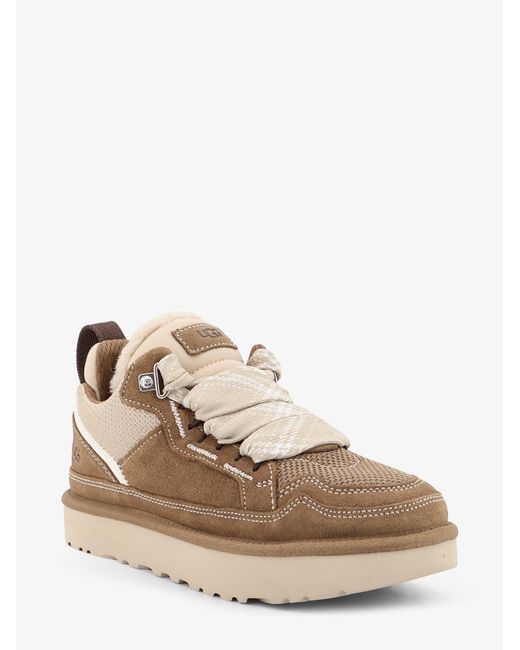 Ugg Natural W Lowmel Suede Sneakers