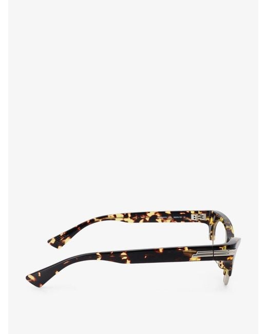 Bottega Veneta Multicolor Angle Acetate Sunglasses
