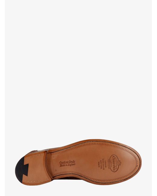 Mocassino in suede di Church's in Brown da Uomo