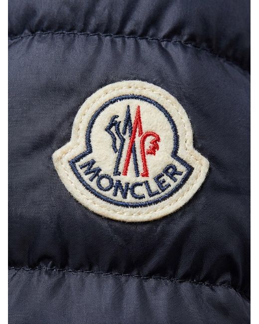 Moncler Blue Lans Recycled Nylon Down Jacket