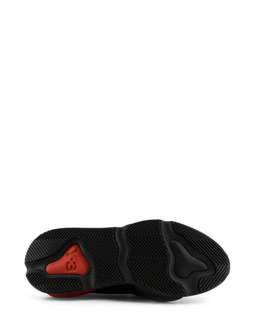 Sneakers Y-3 Kaiwa di Y-3 in Black da Uomo