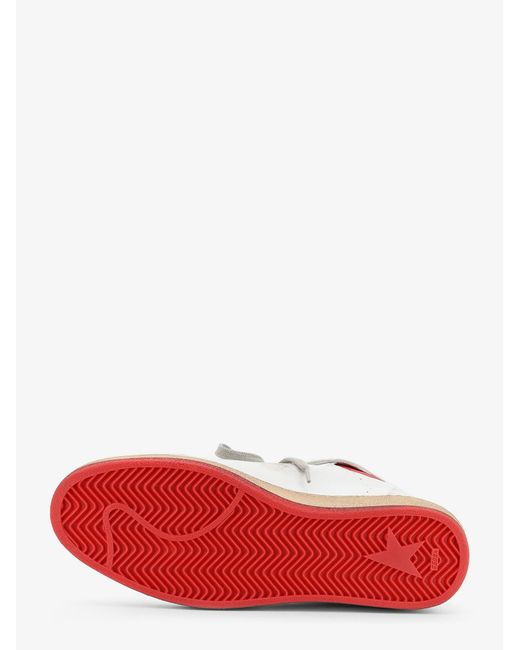 Golden Goose Deluxe Brand Pink Sky Star Leather Sneakers With Iconic Side Logo for men