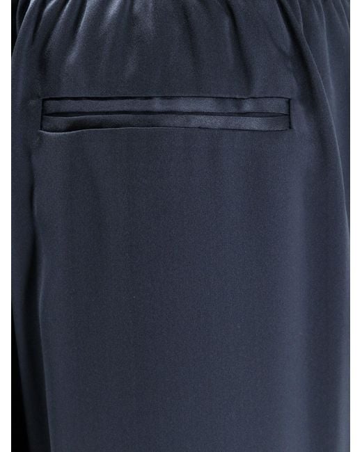 Joseph Blue Silk Trousers