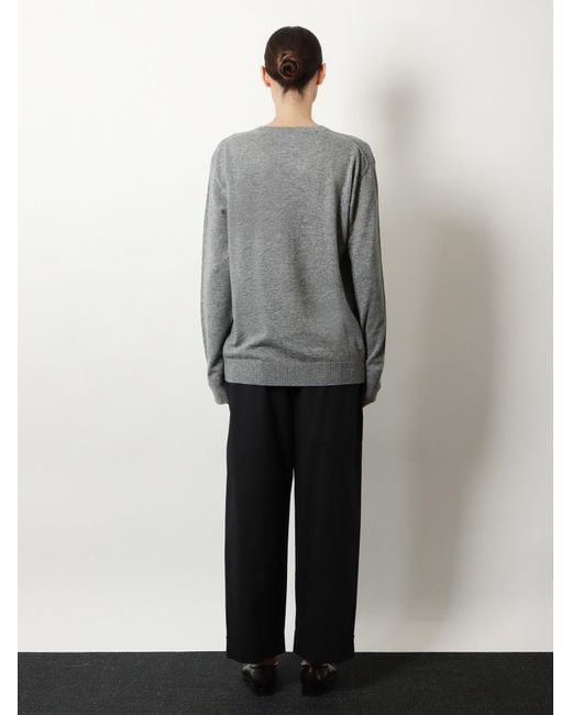 The Row Blue Nian Cashmere Sweater