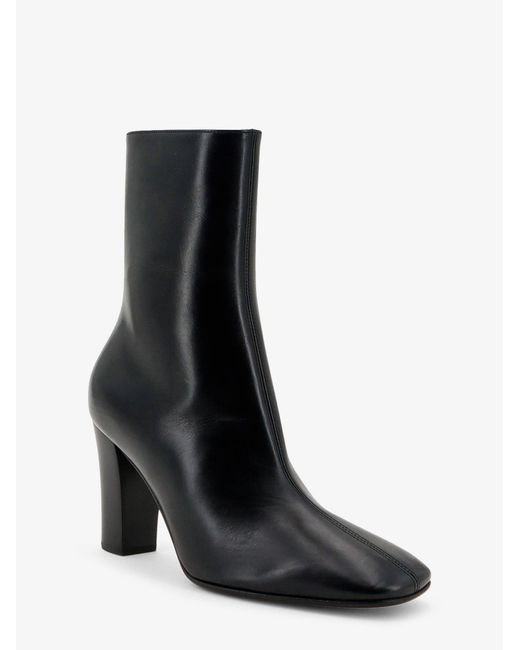 The Row Black Cindy Leather Boots