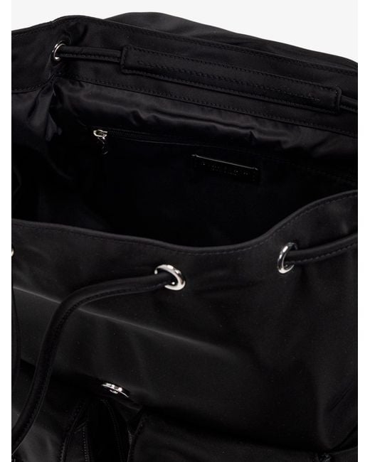 Tory Burch Black Virginia Nylon Backpack