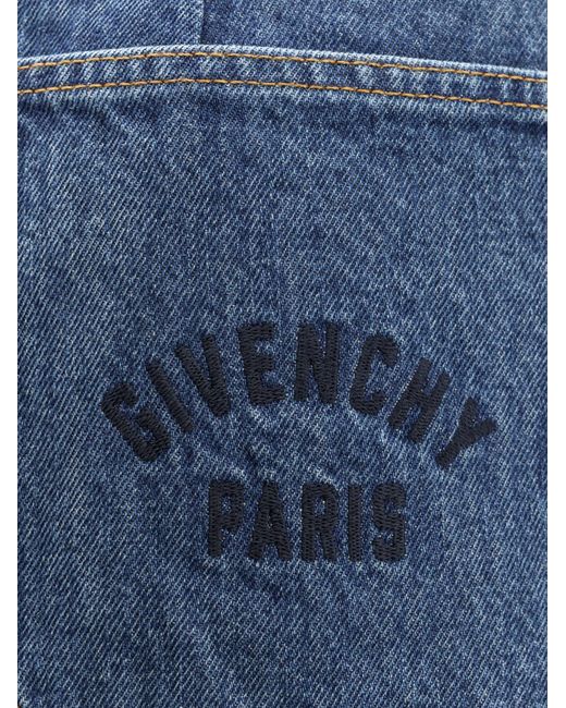 Gonna Mini di Givenchy in Blue
