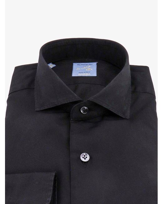 Barba Napoli Black Shirt for men