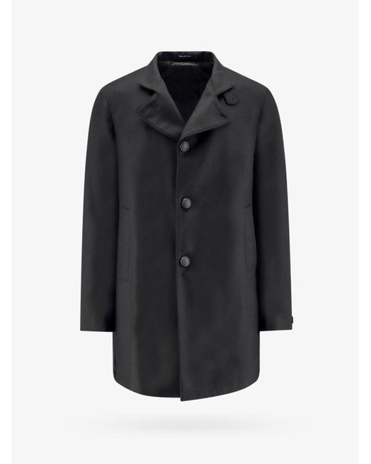 Tagliatore Black Coat for men