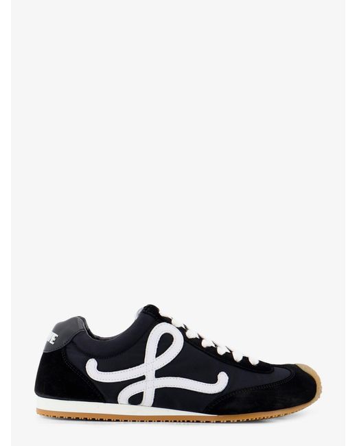 Loewe White Ballet Runner 2.0 Nylon With Side Logo Sneakers