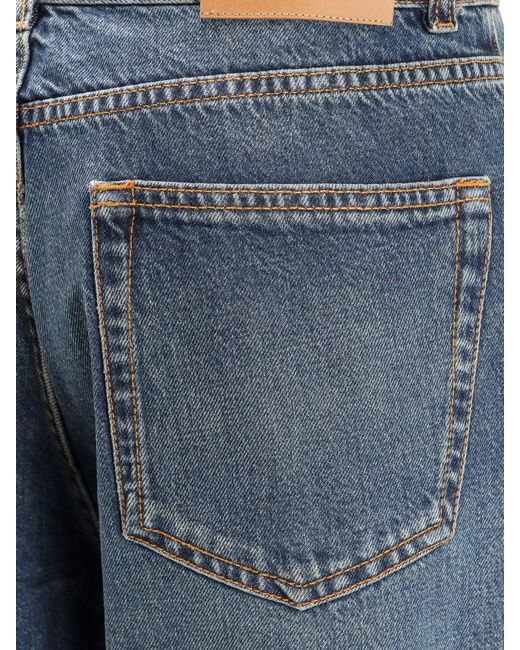 Aspesi Blue Five Pockets Jeans