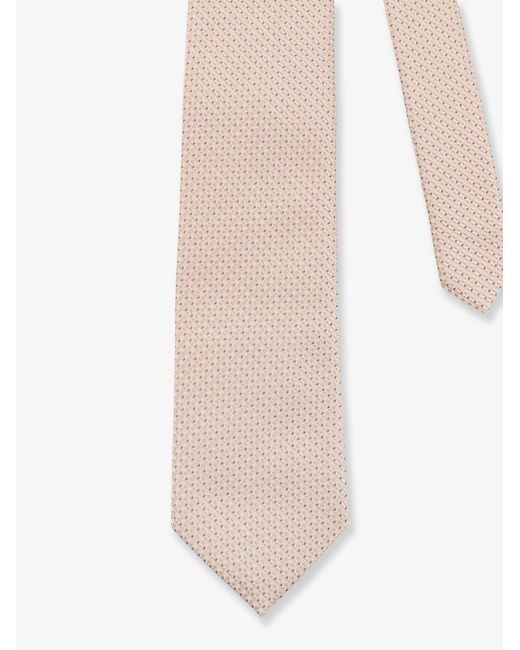 NUGNES 1920 Natural Silk Tie for men