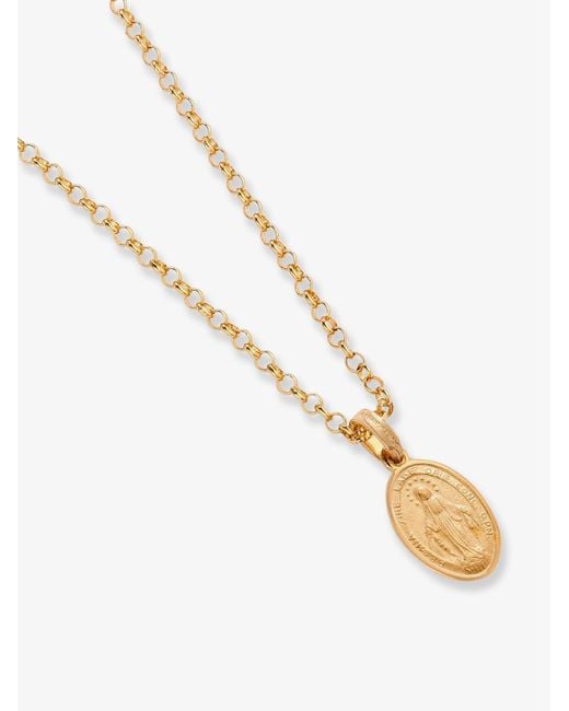 Dolce & Gabbana White Brass Necklace