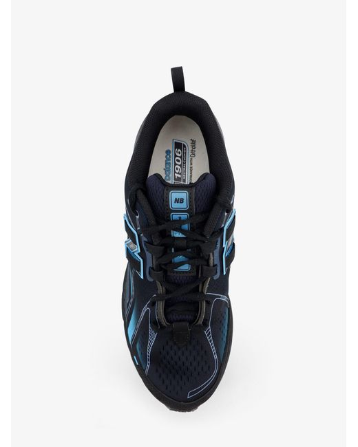 New Balance Blue U1906 Technical Fabric Sneakers With Iconic Side Logo