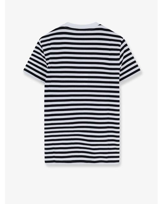 Max Mara Blue Mxmoboli Cotton T-Shirt