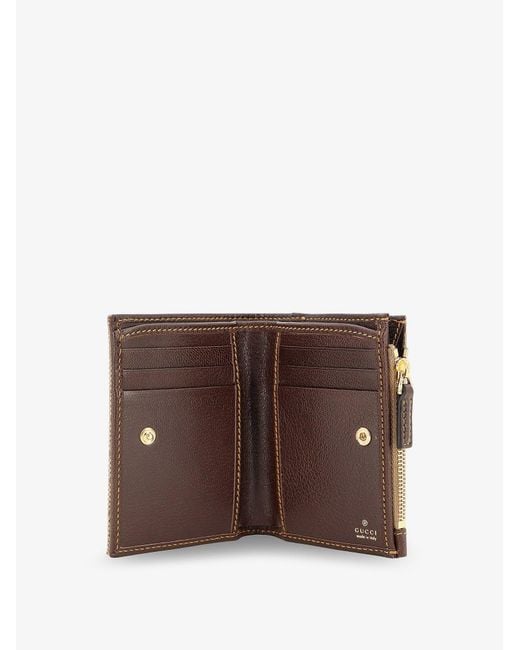 Gucci Natural Gg Fabric Wallet