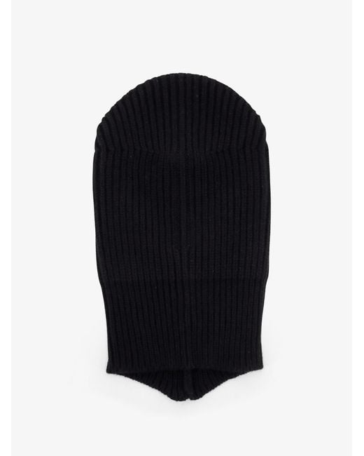 Rick Owens Blue Porteville Cashmere And Wool Blend Balaclava