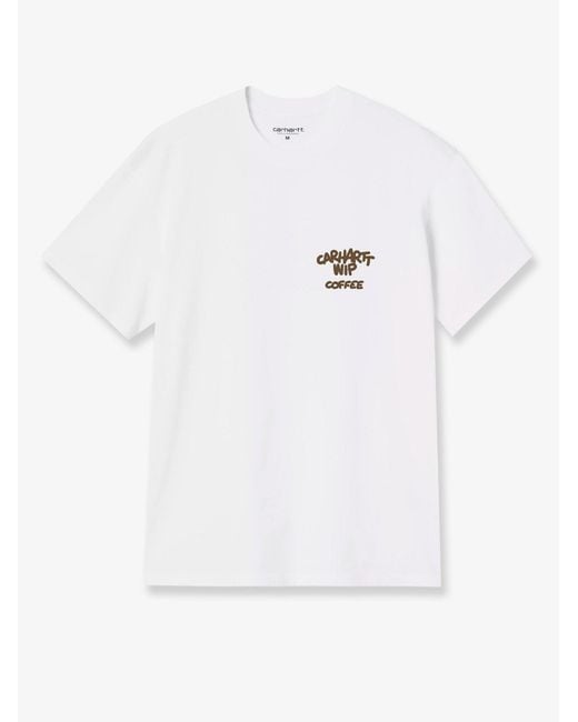 Carhartt White S/S Coffee Break Cotton T-Shirt for men
