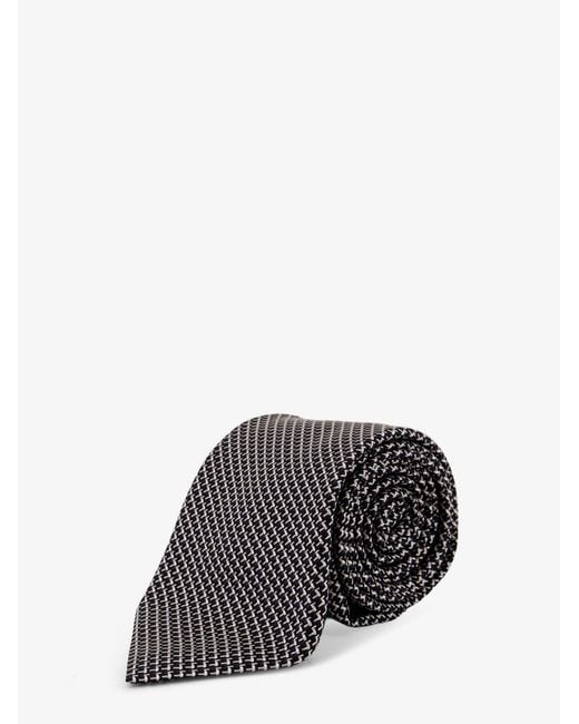 Tom Ford Gray Silk Tie for men