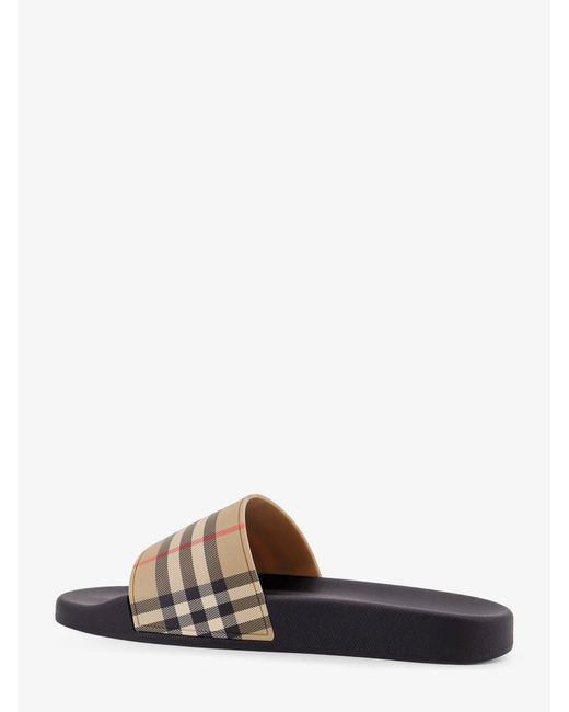 Burberry Multicolor Furley Rubber Slide for men