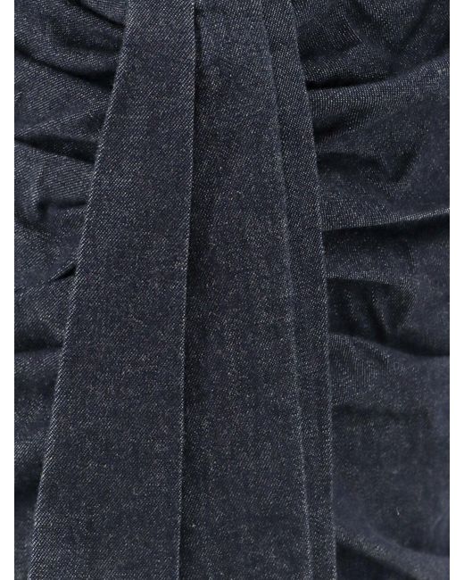 Zimmermann Blue Valiant Short Denim Dress
