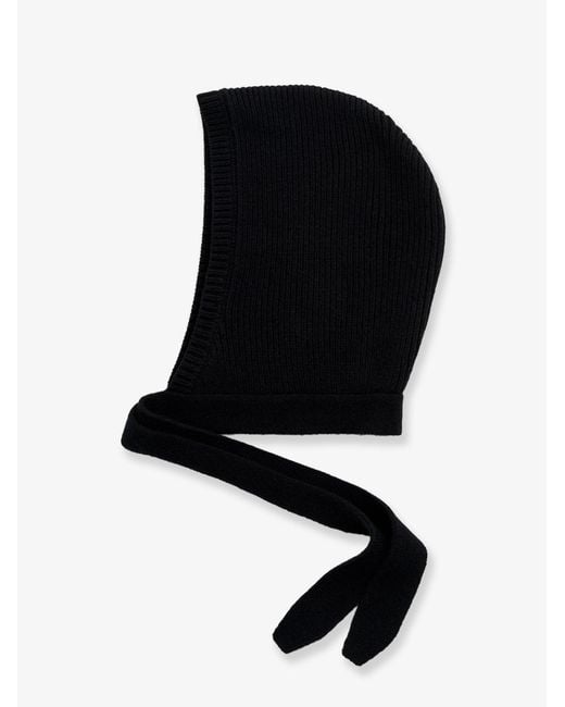 Bonet di Soft Goat in Black