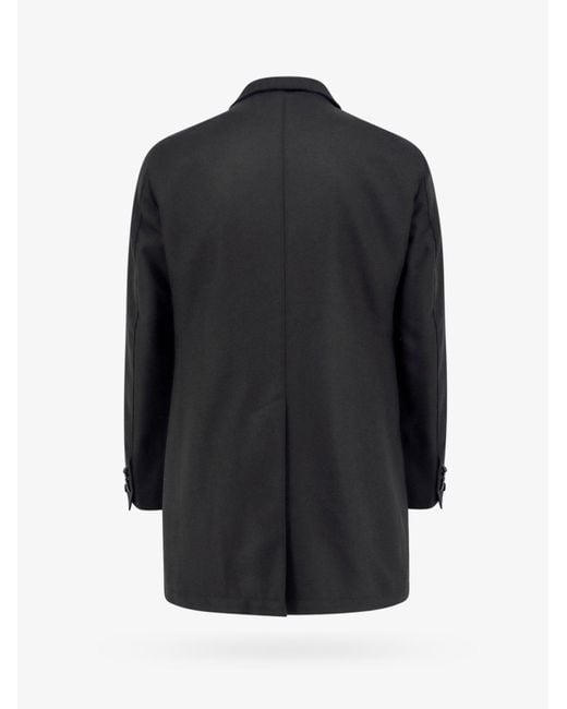 Tagliatore Black Coat for men