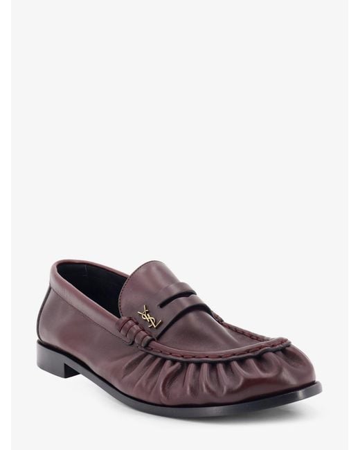Saint Laurent Purple Le Loafer 15 Leather Loafers for men